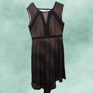 BCBG Black Party Holiday Cocktail Dress size L